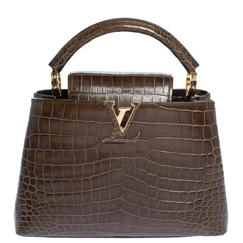 louis vuitton crocodile bag